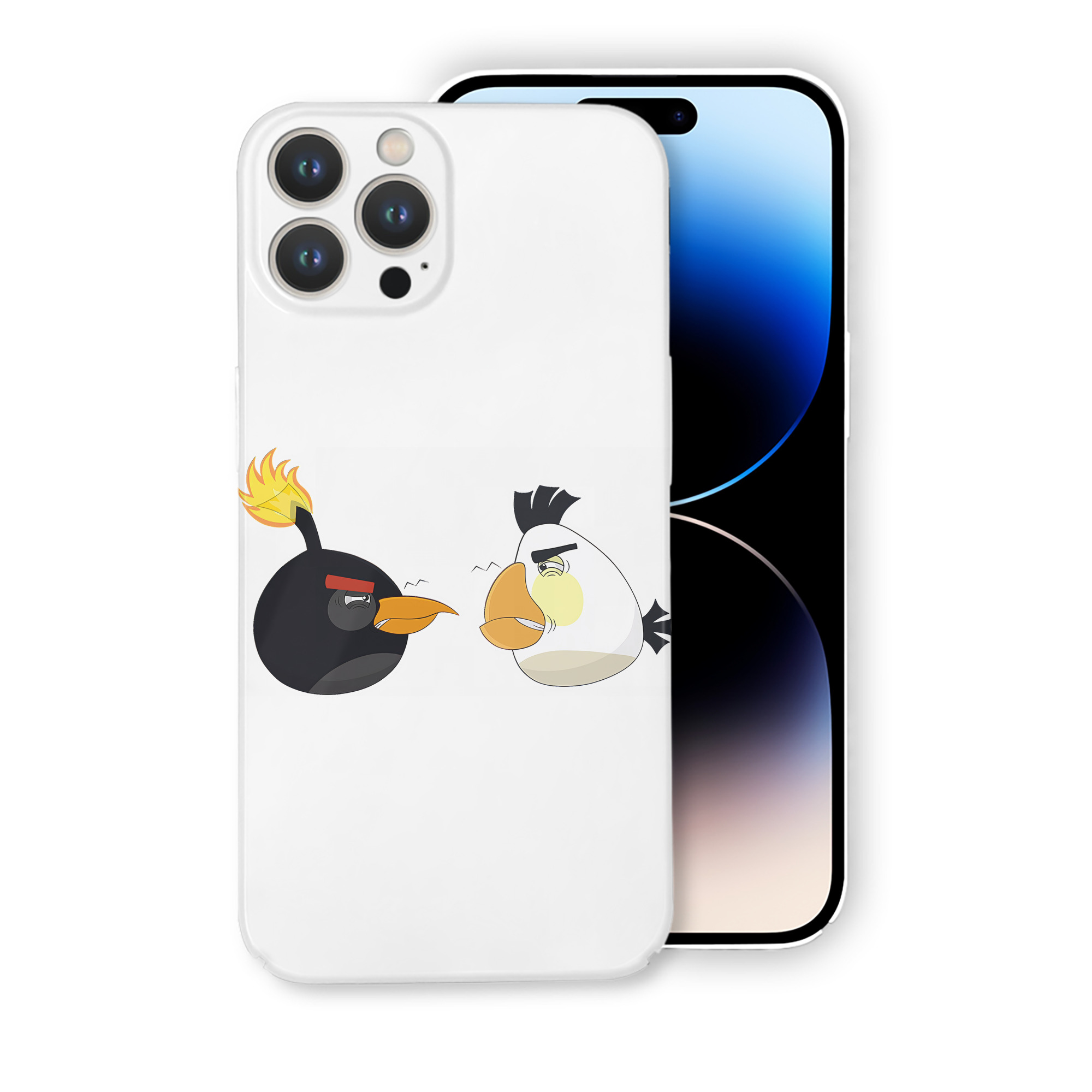 （画像用） Angry Birds アングリーバード 【iPhone 14シリーズ対応】ハードケース